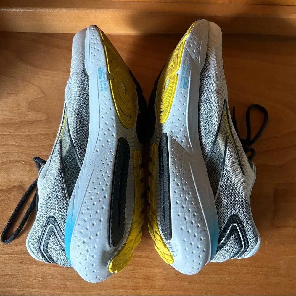 Brooks Glycerin 21 Road Running Shoes Coconut Iron Men's Size 12